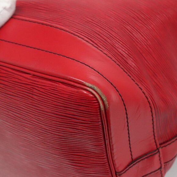 Authentic LOUIS VUITTON Epi Noe Shoulder Bag Red M44007 LV - Picture 7 of 16